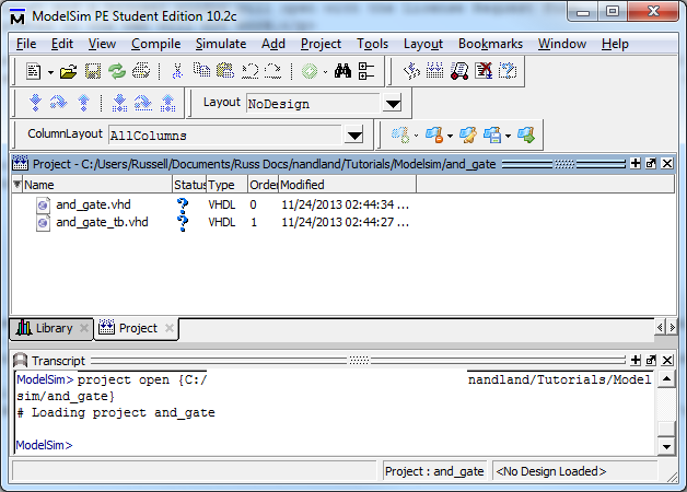 modelsim pe student edition 10.1 free download